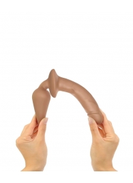 Карамельный двусторонний фаллоимитатор Switch Plug-In Realistic Size S - Strap-on-me купить с доставкой в интернет-магазине Orgasmix в Барнауле Карамельный двусторонний фаллоимитатор Switch Plug-In Realistic Size S - Strap-on-me