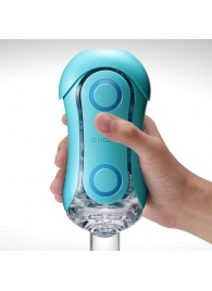 Голубой мастурбатор Tenga Flip ORB Ocean - Tenga - в Барнауле купить с доставкой