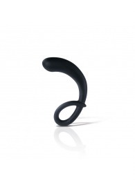 Черный массажер простаты Curving Curt - 13 см. - MyStim - купить с доставкой в Барнауле