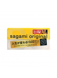 Презервативы увеличенного размера Sagami Original 0.02 XL-size - 12 шт. - Sagami - купить с доставкой в Барнауле