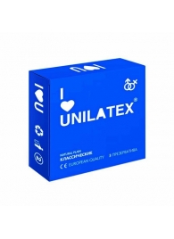 Классические презервативы Unilatex Natural Plain - 3 шт. - Unilatex - купить с доставкой в Барнауле