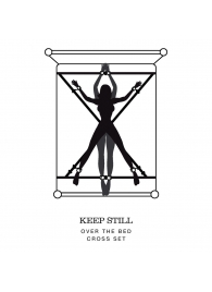 Набор для связывания на кровати Keep Still - Fifty Shades of Grey - купить с доставкой в Барнауле
