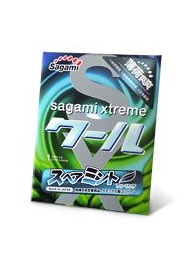 Презерватив Sagami Xtreme Mint с ароматом мяты - 1 шт. - Sagami - купить с доставкой в Барнауле Презерватив Sagami Xtreme Mint с ароматом мяты - 1 шт. - Sagami - купить с доставкой в Барнауле