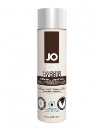 Водно-масляный лубрикант с охлаждающим эффектом JO Silicon free Hybrid Lubricant COOLING - 120 мл. - System JO - купить с доставкой в Барнауле