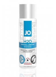 Возбуждающий лубрикант на водной основе JO Personal Lubricant H2O Warming - 60 мл. - System JO - купить с доставкой в Барнауле