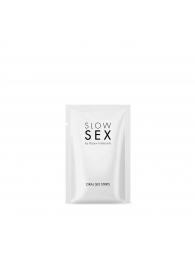 Полоски для орального секса Slow Sex Oral Sex Strips - 7 шт. - Bijoux Indiscrets - купить с доставкой в Барнауле