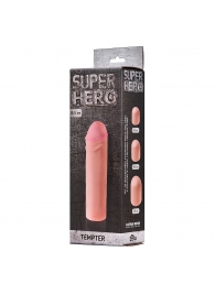 Фаллоудлинитель SUPER HERO Tempter - 16 см. - Lola Games - в Барнауле купить с доставкой