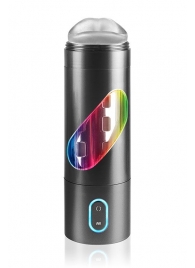 Перезаряжаемый мастурбатор-ротик Extreme Toyz Rechargeable Roto-Bator Mouth - Pipedream - в Барнауле купить с доставкой