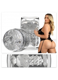 Прозрачный двусторонний мастурбатор Fleshlight Quickshot Mia Malkova - Fleshlight - в Барнауле купить с доставкой