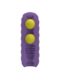 Фиолетовый мастурбатор Venus-X Twin balls - Baile - в Барнауле купить с доставкой