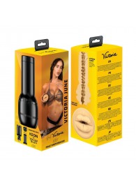 Мастурбатор-ротик Kiiroo Feel Victoria Mouth - Kiiroo - в Барнауле купить с доставкой