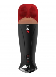 Мастурбатор-вагина в колбе с вибрацией Fuck-O-Matic Pro XL - Pipedream - в Барнауле купить с доставкой