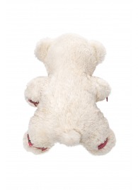 Бондажный набор: белый мишка с розовыми оковами и наручниками - Pecado - купить с доставкой в Барнауле