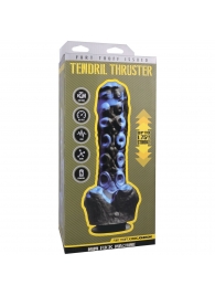 Черно-синяя мини-машина на присоске Tendril Thruster - 21,6 см. - Doc Johnson - купить с доставкой в Барнауле