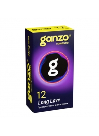 Презервативы с анестетиком для продления удовольствия Ganzo Long Love - 12 шт. - Ganzo - купить с доставкой в Барнауле