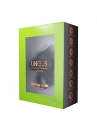 Черное эрекционное кольцо Lingus с вибрацией - Adrien Lastic - в Барнауле купить с доставкой