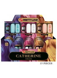 Набор из 15 мастурбаторов Catherine Olga - Baile - в Барнауле купить с доставкой