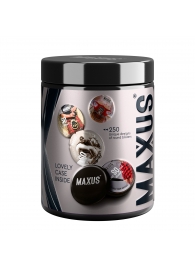 Черные утолщенные презервативы MAXUS Extra Strong с железным кейсом - 15 шт. - Maxus - купить с доставкой в Барнауле