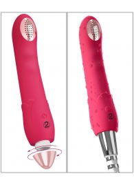 Малиновая насадка на душ с вибрацией Showers to orgasm - 20,1 см. - Orion - купить с доставкой в Барнауле