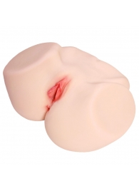 Мастурбатор-полуторс с двойным слоем материала и вибрацией Jenny Onahole Real Vagina - KOKOS - в Барнауле купить с доставкой Мастурбатор-полуторс с двойным слоем материала и вибрацией Jenny Onahole Real Vagina - KOKOS - в Барнауле купить с доставкой