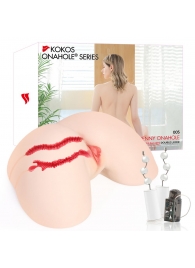 Мастурбатор-полуторс с двойным слоем материала и вибрацией Jenny Onahole Real Hips - KOKOS - в Барнауле купить с доставкой Мастурбатор-полуторс с двойным слоем материала и вибрацией Jenny Onahole Real Hips - KOKOS - в Барнауле купить с доставкой