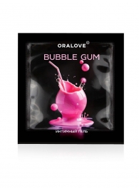 Саше съедобной оральной смазки OraLove с ароматом бабл-гам - 3 гр. - Биоритм - купить с доставкой в Барнауле