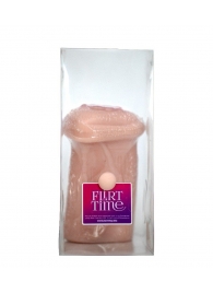 Телесный мастурбатор-вагина с фигурками на поверхности - LOVETOY (А-Полимер) - в Барнауле купить с доставкой