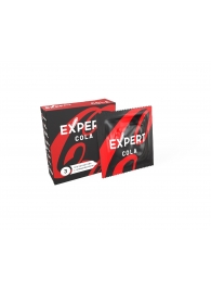 Презервативы с ароматом колы Expert Cola - 3 шт. - Expert - купить с доставкой в Барнауле