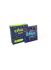 Светящиеся в темноте презервативы Expert Neon - 3 шт. - Expert - купить с доставкой в Барнауле