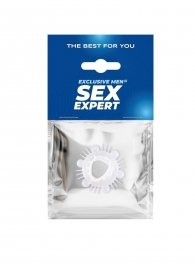 Стимулирующая насадка на пенис с несколькими видами рельефа - Sex Expert - в Барнауле купить с доставкой Стимулирующая насадка на пенис с несколькими видами рельефа - Sex Expert - в Барнауле купить с доставкой