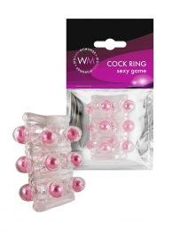 Прозрачная сквозная насадка на пенис с цветными шариками - Erowoman-Eroman - в Барнауле купить с доставкой Прозрачная сквозная насадка на пенис с цветными шариками - Erowoman-Eroman - в Барнауле купить с доставкой