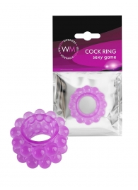 Лиловое эрекционное кольцо с 2 рядами стимулирующих шариков - Erowoman-Eroman - в Барнауле купить с доставкой Лиловое эрекционное кольцо с 2 рядами стимулирующих шариков - Erowoman-Eroman - в Барнауле купить с доставкой