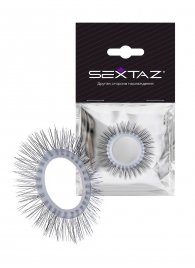 Круглое эрекционное кольцо с «ресничками» - Sextaz - в Барнауле купить с доставкой