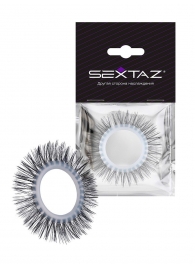 Круглое эрекционное кольцо с длинными «ресничками» - Sextaz - в Барнауле купить с доставкой