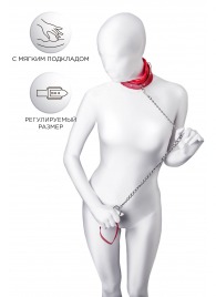 Красный ошейник с подкладкой из меха - ToyFa - купить с доставкой в Барнауле