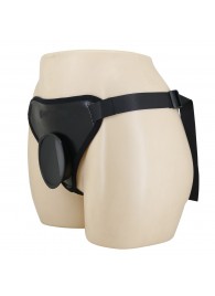 Черные трусики харнесс с платформой Caludio I - Baile - купить с доставкой в Барнауле