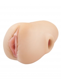 Телесный мастурбатор-вагина Pussy Pounder Squeeze Stroker - Pipedream - в Барнауле купить с доставкой