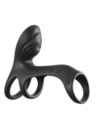 Черная насадка на пенис Ultimate Couples Cage Pro - Pipedream - в Барнауле купить с доставкой
