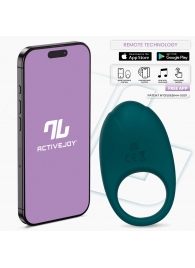 Зеленое интерактивное виброкольцо Ringo - Intoyou - в Барнауле купить с доставкой