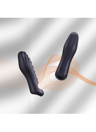 Сливовая силиконовая насадка на пенис с подхватом Manwan Ryzer - Manwan - в Барнауле купить с доставкой