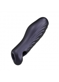 Сливовая силиконовая насадка на пенис с подхватом Manwan Ryzer - Manwan - в Барнауле купить с доставкой