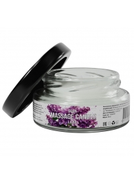 Массажная свеча «Сирень» - 50 мл. - SGAN - купить с доставкой в Барнауле