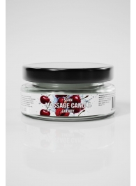 Массажная свеча «Спелая вишня» - 50 мл. - SGAN - купить с доставкой в Барнауле