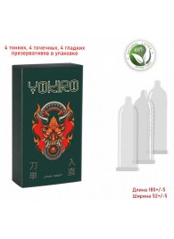 Презервативы YOKIRO Mix - 12 шт. - Sitabella - купить с доставкой в Барнауле