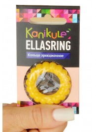 Цветное рельефное эрекционное кольцо Ellasring - Sitabella - в Барнауле купить с доставкой