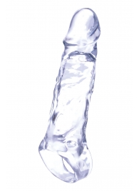 Прозрачная насадка-удлинитель Length Enhancer с подхватом - 16 см. - NMC - в Барнауле купить с доставкой