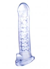 Прозрачная насадка-удлинитель Stretchy Touch - 18 см. - NMC - в Барнауле купить с доставкой