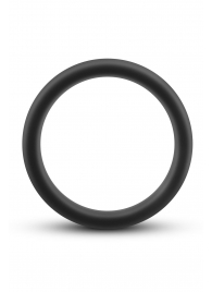 Черное эрекционное кольцо Silicone Go Pro Cock Ring - Blush Novelties - в Барнауле купить с доставкой