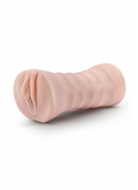 Телесный мастурбатор-вагина Ayumi с вибрацией - Blush Novelties - в Барнауле купить с доставкой