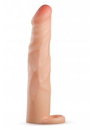 Телесная насадка-удлинитель Fortitude с подхватом - 17,7 см. - Blush Novelties - в Барнауле купить с доставкой